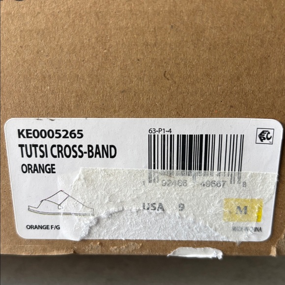 Kork-Ease Tan Leather Slide Sandals - Picture 7 of 7